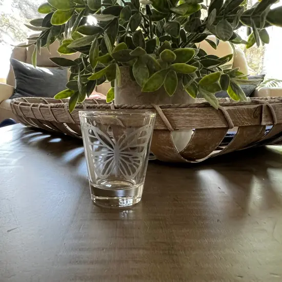 2oz Monarch Shotglass LASER {4}