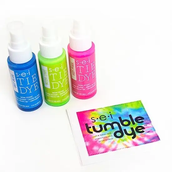 Neon Tie-Dye Kit, Fabric Spray Dye, 3 Colors {1}