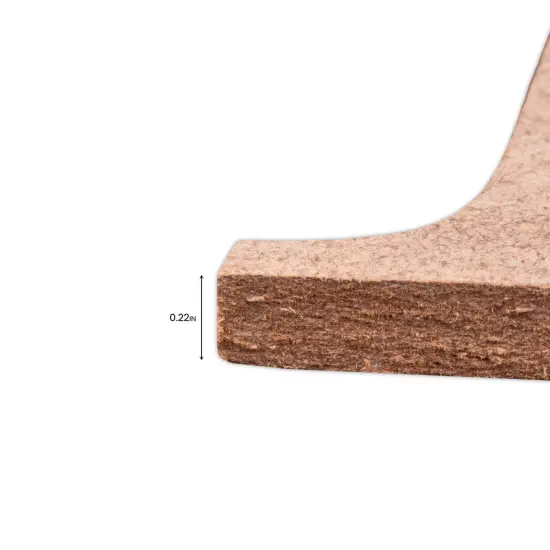 Little Birdie MDF Alphabets Upper Case 4" 1/Pkg-F {5}