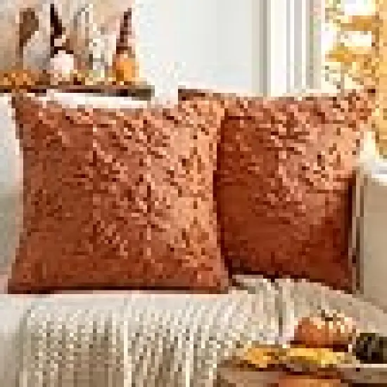 Hollow Maple Leaf Pattern Accent Pillow {1}