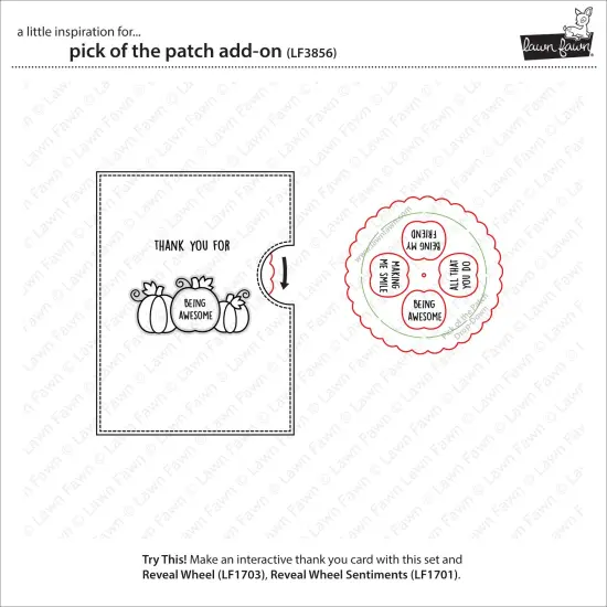 Lawn Fawn Clear Stamps-Pick of the Patch {4}