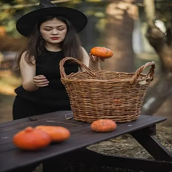 5Pcs Halloween Witch Hats {3}