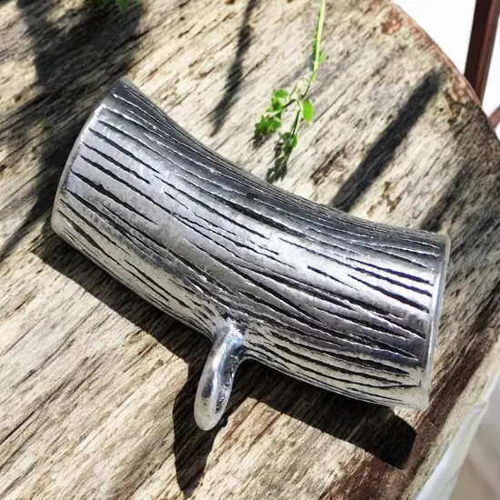 *5* 32x9mm Antique Silver Bail Connector Tubes {2}