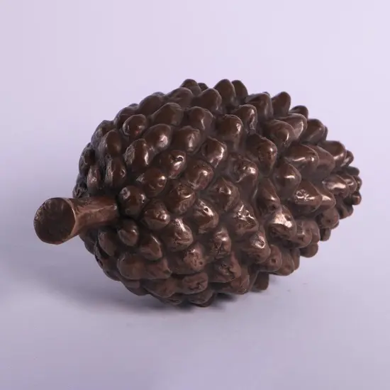 Pine Cone Decor Statue {4}