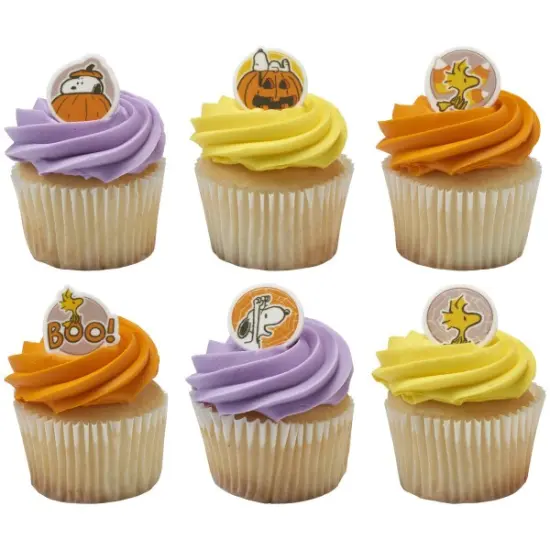 Peanuts&reg; Snoopy&reg; Happy Halloween Sweet D&eacute;cor&reg; Edible Decorations 12ct {3}