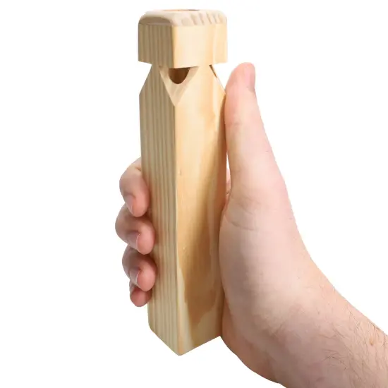 WE Games Old Fashioned Wooden Train Whistle {2}