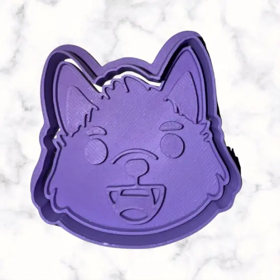 Werewolf Cookie Cutter with Stamp Option {3}