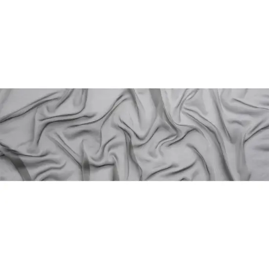 1 Yard Luxury Chiffon Like Silk Voile 54" Wide Steel Gray Fabric for Layered Skirts {3}