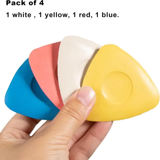 4Pcs Triangle Tailors Chalk (Multicolor) {4}