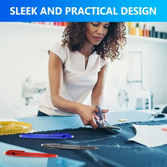 Heat Erasable Pens for Fabric Marking (Multicolor) {4}