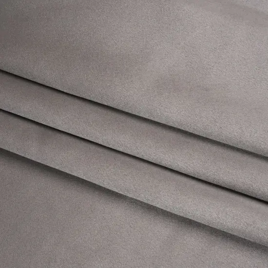 1 Yard Silver Silk Crepe Back Satin Soft Smooth Draped Luxury Fabric 44 inch Width {4}