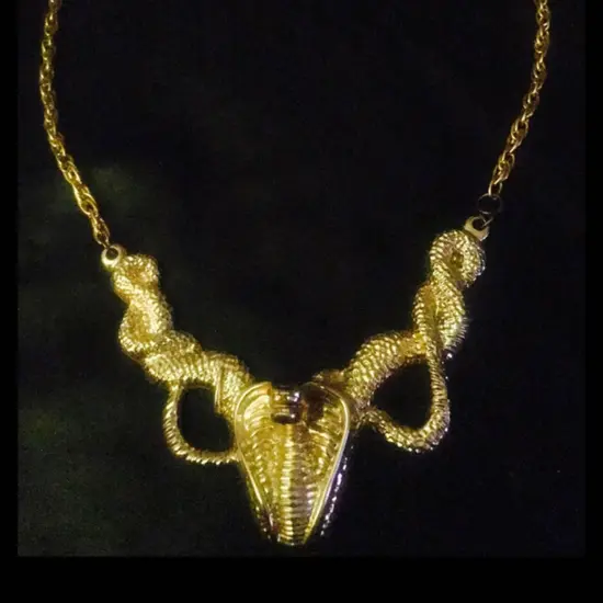 Plastic Snake Costume Necklace {4}