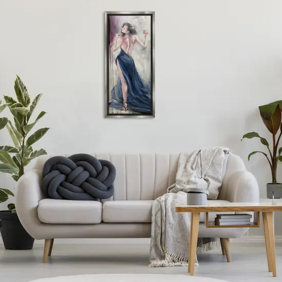 Stupell Industries Trendy Elegance Visage Floating Frame Design by Lucille Lee {2}