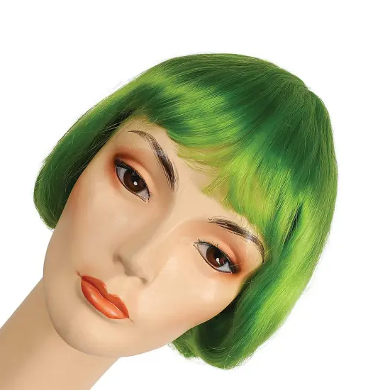Lulu Bargain Light Green Wig {6}