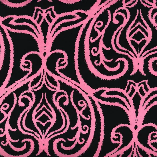 1 Yard Liverpool Knit Geometric Print Fabric for Dresses and Accessories 58/60 Inches Wide Light Blue/Black {4}