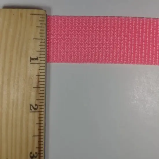 1" Polypropylene Webbing - 20 Continuous Yards Hot pink {2}