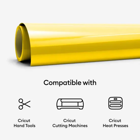 Cricut Smart Iron on, Maize Yellow - 13 in x 3 ft(1) {2}