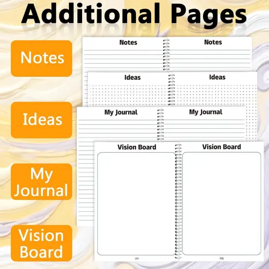 Teacher Planner Book - A4 Size (Oil Painting) {4}