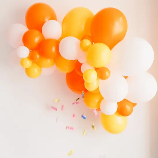 HALLOWEEN CANDY BALLOON PI&Ntilde;ATA GARLAND {5}