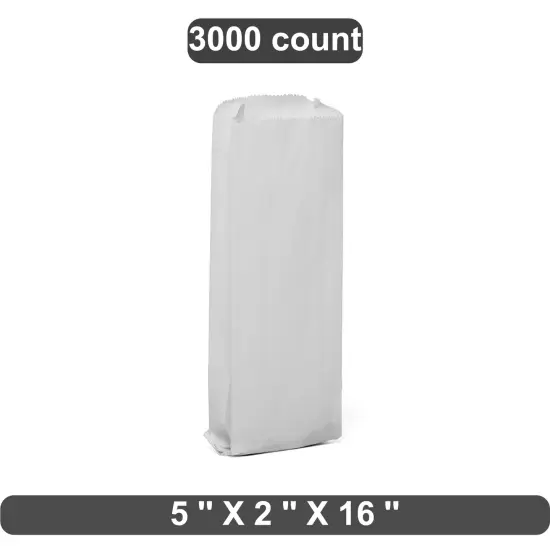 Tall Liquor Bottle Bag 5" x 2" x 16" {1}