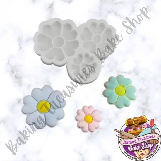 Flower Power #2 silione mold {1}