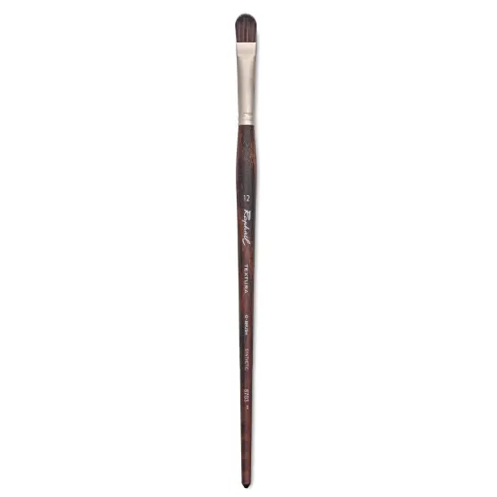 Rapha&euml;l Textura Brush - D-Brush, Size 12, Long Handle {1}