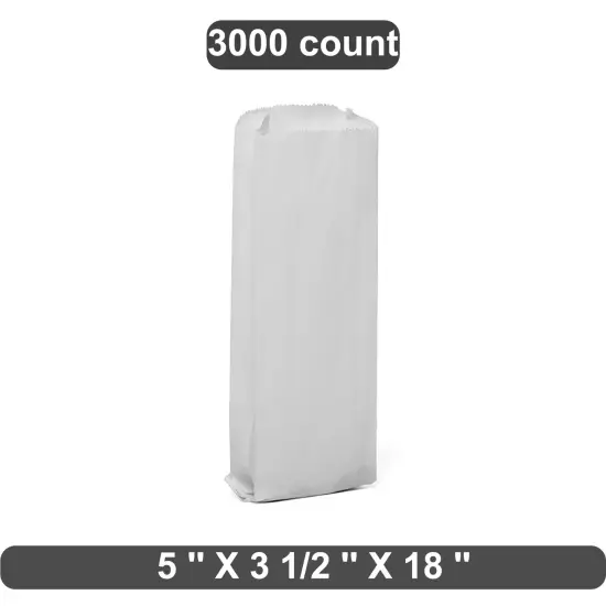 Wide Liquor Carrier Bag 5" x 3 1/2" x 18" {1}