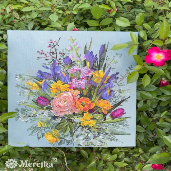 Garden Awakening K-271 Counted Cross-Stitch Kit {6}