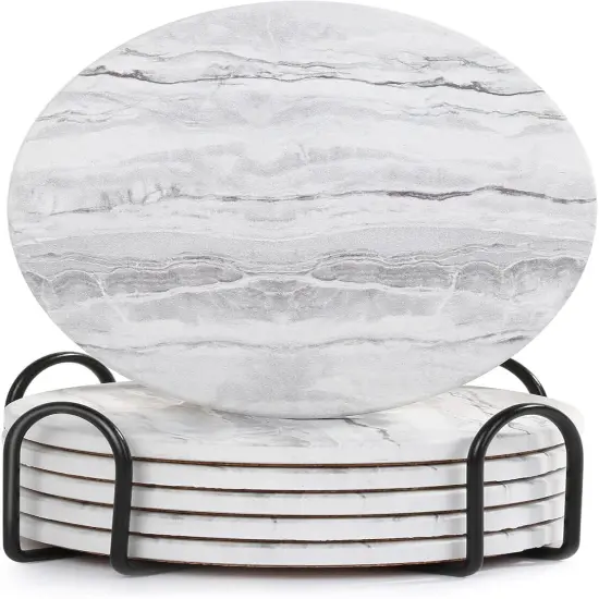 Absorbent Coaster Sets of 6 {1}