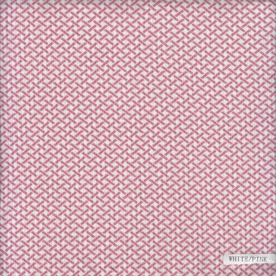 1 Yard Polyester Spandex Yummy Rib Knit Fabric Retro Geo Window Pane Print 58/60" Width WHT/NAVY {5}