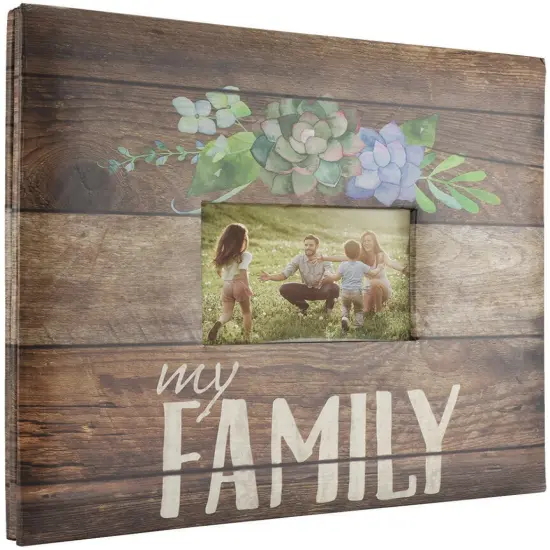 MBI Expressions Post Bound Album W/Window 12"x12"-My Family {3}