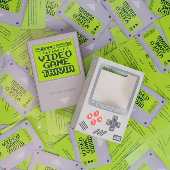 Professor Puzzle: Ultimate Video Game Trivia - Party Game, 300 Questions About All Things Gaming, Do You Have Enough Lives to Beat This Quiz, Ages 12+ {7}