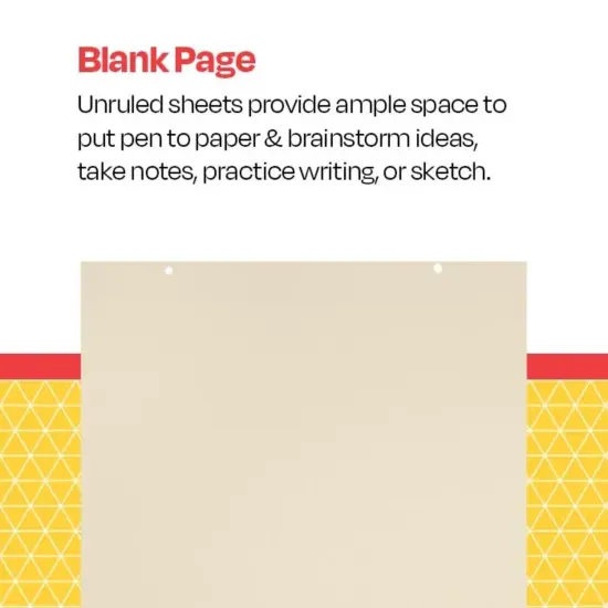 School Smart Jumbo Manila Tag Unruled Chart Paper, 36 x 24 Inches, 100 Sheets {3}