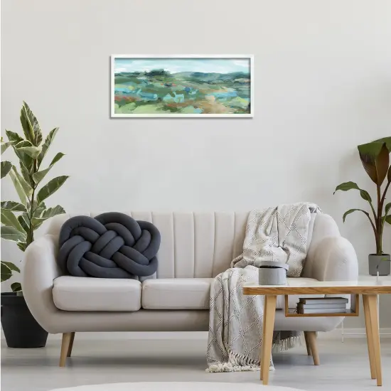 Stupell Industries Painterly Landscape Greenery Framed Giclee Design by Carol Robinson {2}