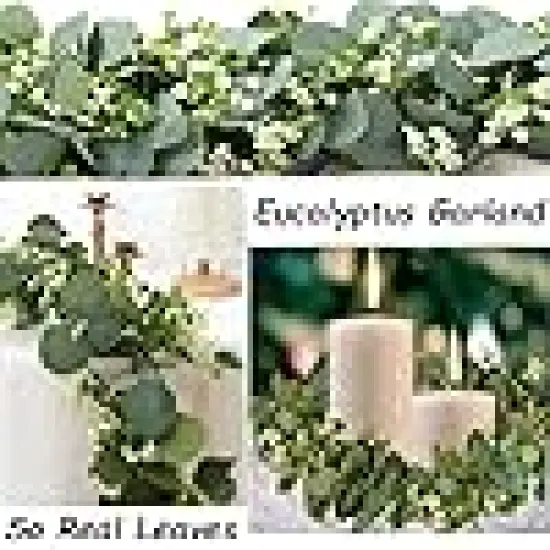 Spring Greenery Garland Summer Autumn Fall {3}