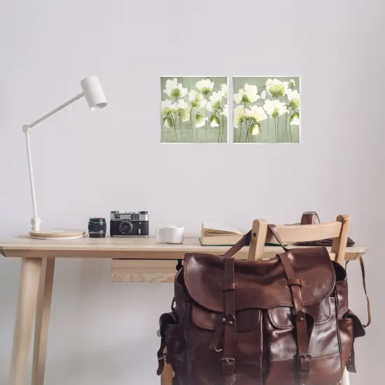 Stupell Industries Charming White Blooms 2pc Wall Plaque Set Design by Vanessa Austin {2}