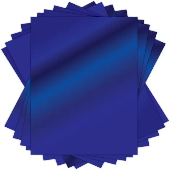 Craft Consortium Essential Mirror Card A4 10/Pkg-Blue {3}