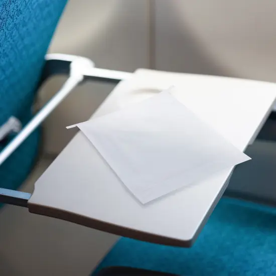 50-Pack Disposable Barf Bags for Car and Travel - Paper Vomit Bags for Motion Sickness, Hangovers, Illness for Adult and Children (White, 6x2.6x9.7 in) {3}