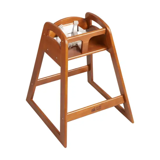 ASATT High Chair, Toddler Chair Dark Walnut {1}
