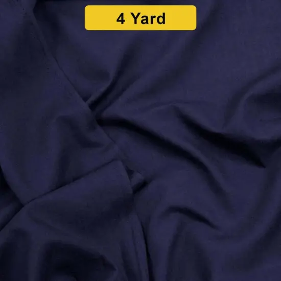 100% Cotton Fabric 60" Wide White Navy & Black for Shirts & Masks {1}