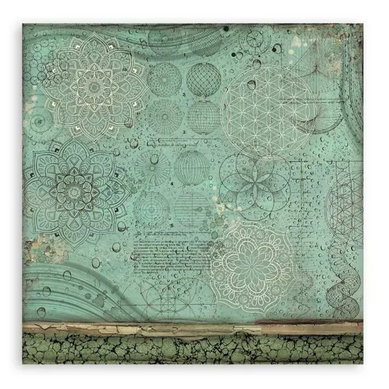 Stamperia Single-Sided Paper Pad 12"X12" 22/Pkg-Forest, 18 prints + 6 Grass Paper {7}