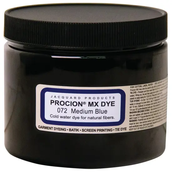 Jacquard Procion MX Dye 8oz-Medium Blue {1}
