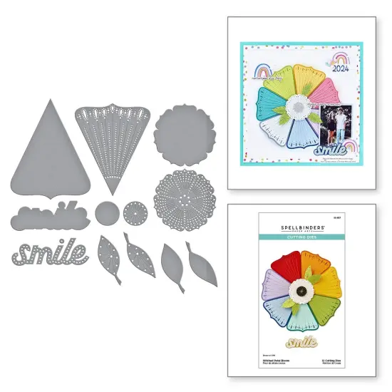 Spellbinders Etched Dies From Storytelling-Stitched Petal Bloom {5}