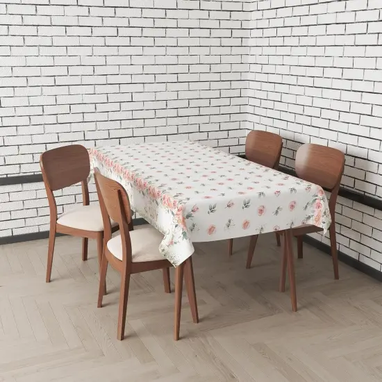 3 Pieces Oh Baby Pink Flower Tablecloths {4}