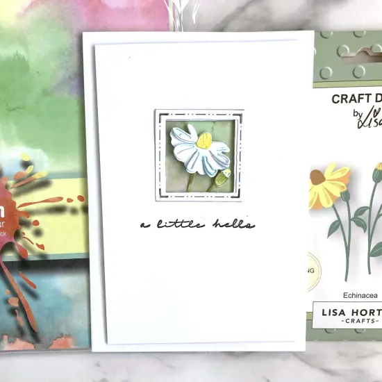 Lisa Horton Crafts Layering Dies-Echinacea {5}