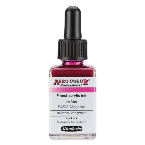 Schmincke Aero Color Professional Airbrush Color - 28 ml, Primary Magenta {1}