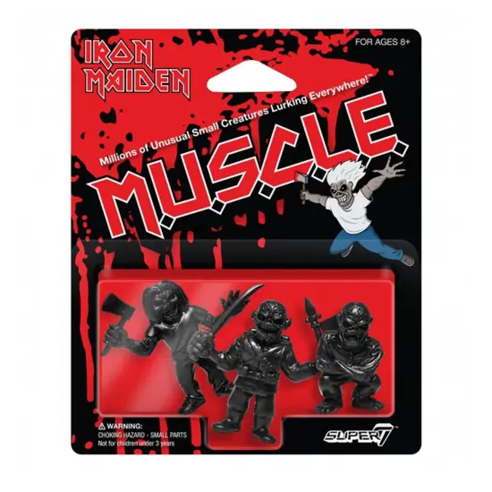 Iron Maiden M.U.S.C.L.E. Black Mini-Figure Set {3}