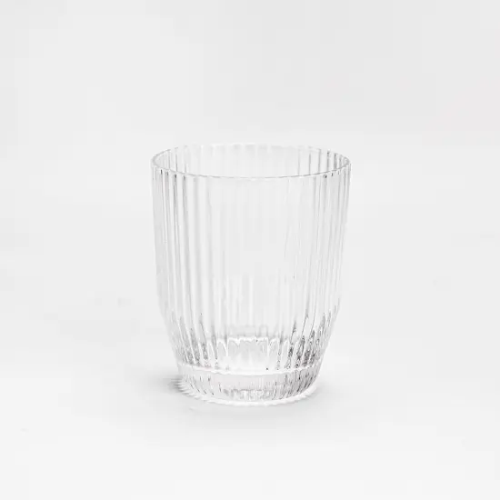 Short Crystal Glasses 6pk Gold {3}