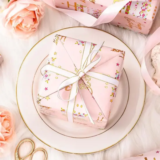 Wrapping Paper Roll - 17 Inch X 33 Ft {5}