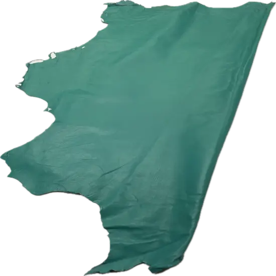 Reed Lambskin Leather Hides - Premium Buttery Soft Touch Skin Green {1}